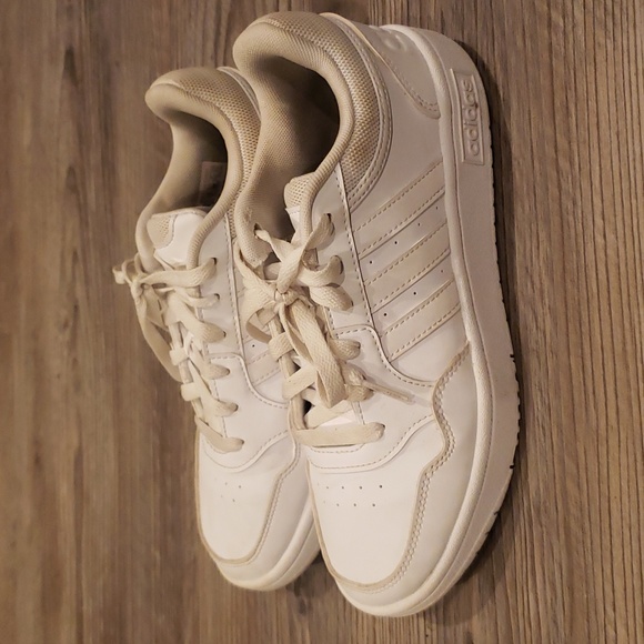 Adidas court sneaker - women's size 6.5, white - Picture 1 of 3
